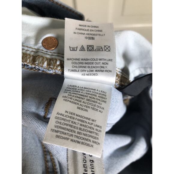 J. Crew Women’s 9” High Rise Toothpick Light Wash Blue Jeans Size 29 - Picture 9 of 10